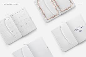 Planner Mockup Set Planner Set Planner Corporate Brochure Cover