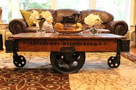 Check out our industrial cart coffee table selection for the very best in unique or custom, handmade pieces from our coffee & end tables shops. Vintage Restored Lineberry Factory Cart Coffee Table Haute Juice