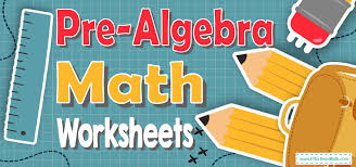 Algebra worksheets and online activities. Pre Algebra Worksheets