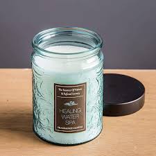 Various kimchis, sauerkraut, and fire cider are all great options. Ksp Essence Water Spa Filled Jar Candle With Metal Lid Blue Kitchen Stuff Plus