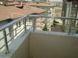 Balkon Korkulugu Modern Stairs Stairs Outdoor Decor