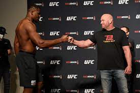 Shop the latest apparel from the official ufc store. Dana White Francis Ngannou Knew About Interim Belt Derrick Lewis Vs Ciryl Gane Absolutely Makes Sense Mma Fighting
