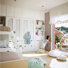 Beautiful furniture build as bedroom set. Home Dzine Bedrooms Space Saving Design For Childrens Bedrooms