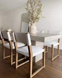 Interior Design Is Even More Fun With Modern Interior Inspiration Upload Your Own Photos Or Sift Concrete Dining Table Stone Dining Table Dining Table Marble