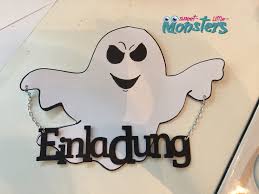 Die Geistereinladung Haben Wir Schon Fur Grusel Halloween Und Geisterpartys Benutzt Events Fur Kinder Monster Basteln Einladungen