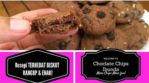 Sebab, rasanya yang sedap gebu di dalam mulut dan lapisan luaran sangat rangup. Resepi Terhebat Biskut Yang Chocolate Chips Ibunda Facebook