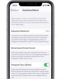 Mengenai Pengisian Baterai yang Dioptimalkan pada iPhone - Apple Support (ID)