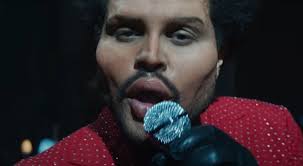 The canadian signer appeared to have had plastic surgery in the videocredit: Watch The Weeknd Play A Plastic Surgery Disaster In His Bizarre Save Your Tears Video