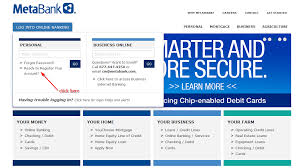 Card may be used everywhere visa debit cards are accepted. Metabank Online Banking Login Cc Bank