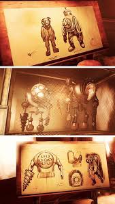 Bioshock Infinite Handyman Concept Art Protecteurs Bioshock Artwork Bioshock Infinite Bioshock Game