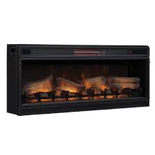 Electric fireplace inserts, mantels, logs, fireboxes and heaters all in stock. Classic Flame 42 In Ventless Infrared Electric Fireplace Insert With Safer Plug 42ii042fgt The Home Depot