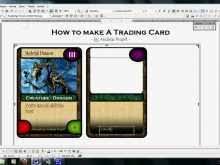 Using the computer software of your choice, create a basic template for your trading cards. 85 How To Create Baseball Trading Card Template For Word In Photoshop With Baseball Trading Card Template For Word Cards Design Templates