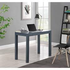 Ameriwood Parsons Desk With Drawer Black Finish Walmart Com Parsons Desk Desk With Drawers Altra Furniture