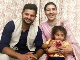 Suresh raina gujarat lions captain and his wife named their daughter, gracia, who was born at 2 pm local time. Suresh Raina Celebrates 32nd Birthday With Wife Priyanka And Daughter Gracia See Pic Cricket News