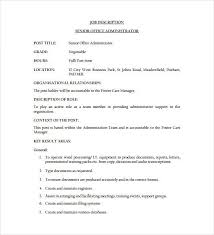 Office Administrator Job Description
