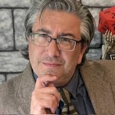 This image could serve as the setting for a dark and mysterious Dungeons &  Dragons encounter, where players must investigate a cursed garden and  confront the malevolent shadow entity rising from the