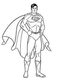 رسم سوبرمان superman para colorear superheroes para colorear spiderman dibujo para colorear