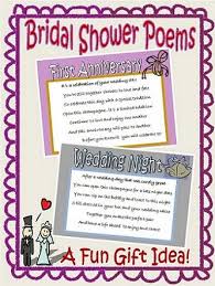 Bridal Shower Poems Funny Bridal Shower Gifts Bridal Shower Poems Inexpensive Bridal Shower Gifts