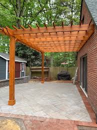 Attached Pergola Ideas Outdoor Pergola Patio Design Backyard Patio
