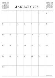 Weekly calendars are commonly used by those who have to set their schedules. January 2021 Calendar Printable Free Monthly January To June 2021 Calendar Printable Free Six Month Calendar Join Our Email List For Free To Get Updates On Our Latest 2021 Calendars