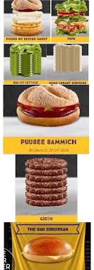 The End Result Of A Mcdonald S Burger Designing Contest 9gag