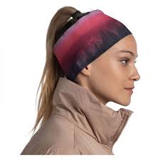 Scaldacollo 12 Modi Buff Bandana Tech Polar Donna Serra Mauve