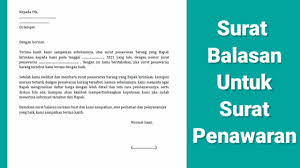 We did not find results for: Surat Balasan Untuk Surat Penawaran Youtube