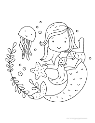 Lifehacker readers love a good moleskine, and now the makers of the popular durable notebook have a new online tool that can print custom pages to fit perfectly into your moleskine. 3 Free Printable Mermaid Coloring Pages For Girls In 2021 Mermaid Coloring Pages Mermaid Coloring Unicorn Coloring Pages