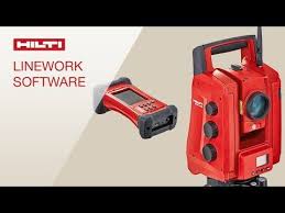 Demo Of Hilti Total Station Basic Operation Of Line Work Software Youtube Station Software Basic