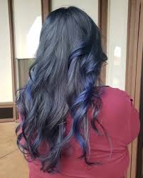 It's easy for those with dark black hair to be afraid of putting light blonde in their hair. 29 Subtle And Popping Peekaboo Highlights Hairstyles