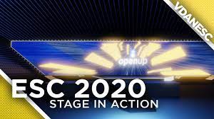 The 2020 #melfest stage is the biggest yet! Eurovision 2020 Stage In Action Youtube