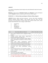 Contoh borang soal selidik kerja kursus bahasa melayu (stpm)full description. Soal Selidik Sikap Motivasi La Ujian Pencapaian