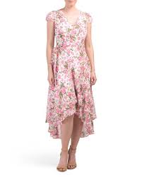 Rose Print Wrap Maxi Dress Maxi Dresses T J Maxx Printed Wrap Dresses Betsey Johnson Dresses Womens Dresses