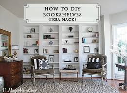 Free for commercial use no attribution required high quality images. How To Build Diy Built In Bookcases From Ikea Billy Bookshelves 11 Magnolia Lane