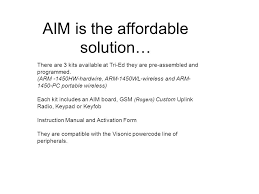 Supervised wireless powercode smoke detector. Aim Armstrong S Intelligent Monitoring Training Presentation Ppt Download