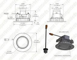 Led lights have changed the recessed/can lighting market. Led Recessed Lighting Kit For 4 Cans Retrofit Led Downlight W Gimbal Trim 60 Watt Equivalent Dimmable 670 Lumens Super Bright Leds