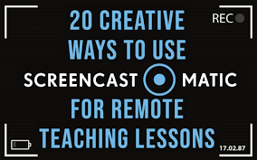 T trimpe 2002 element challenge. 20 Creative Ways To Use Screencast O Matic For Remote Teaching Lessons Bookwidgets