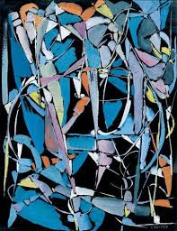 Lot Andre Lanskoy 1902 1976 Composition Dans La Vente Tableaux Xixe Et Modernes A Agutte Epoque Geometrique Tableau Art Contemporain Peinture Abstraite