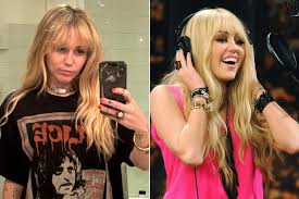 It really is the best of both worlds, huh? Miley Cyrus Channels Disney Alter Ego Hannah Montana With New Look Ew Com