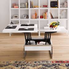 Some designs take this idea to the next level. 35 Creative Lift Top Coffee Table Ideas Table Basse Table Basse Relevable Table Basse Transformable