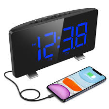 Low weight, 2, 4, 6, 8. Elegiant Eox 6607 Fm Digital Alarm Clock 6 7 Led Screen With Dual Alarms Adju