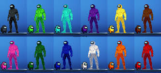 It has a lot of the same gameplay as the real game, and you can join up with 10 different people. Among Us Fortnite Skins Among Us How To Get Halloween Skins Attack Of The Fanboy