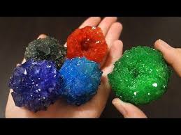 How To Make Faux Crystals And Druzy Jewelry With Coarse Salt Diy By Art Tv Youtube Diy Crystals Growing Crystals Borax Crystals