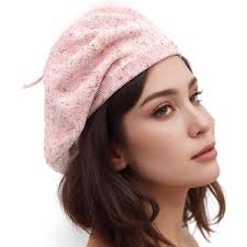 Maroon Cotton Jersey Beret, Chemo Hat