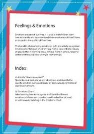 feelings check in activity and tracking chart english