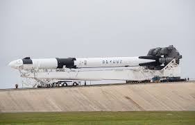The falcon 9 rocket with crew dragon endeavour atop, two days before its scheduled 22 april launch. Spacex S Crew Dragon Ready For First Test Flight Spaceflight Now