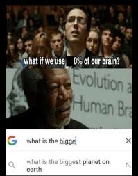 Actually, why can't we use our. 100 Brain Use Meme 10lilian