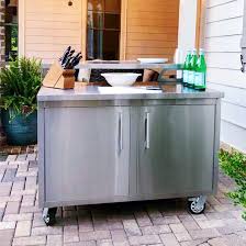 Free standing kitchen cabinets 5. Casanico Outdoor Kitchen Free Standing Bar Center Reviews Wayfair