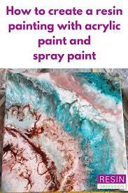 Resin Painting Techniques Resin Art Painting Resin Painting Painting Techniques
