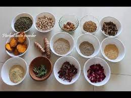Grandmaa S Organic Herbal Bath Powder Preparation Ancient Indian Herbal Bath Powder Sunni Pindi Youtube Herbal Bath Herbalism Powder Bath